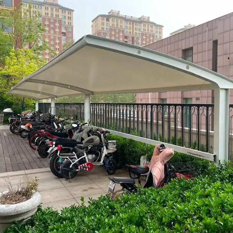 红桥区膜结构电动车棚